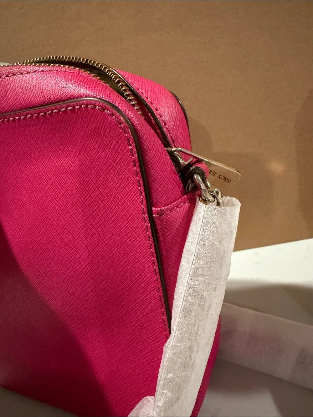 Michael Kors Women's Jet Set Item Crossbody Bag (Berry)